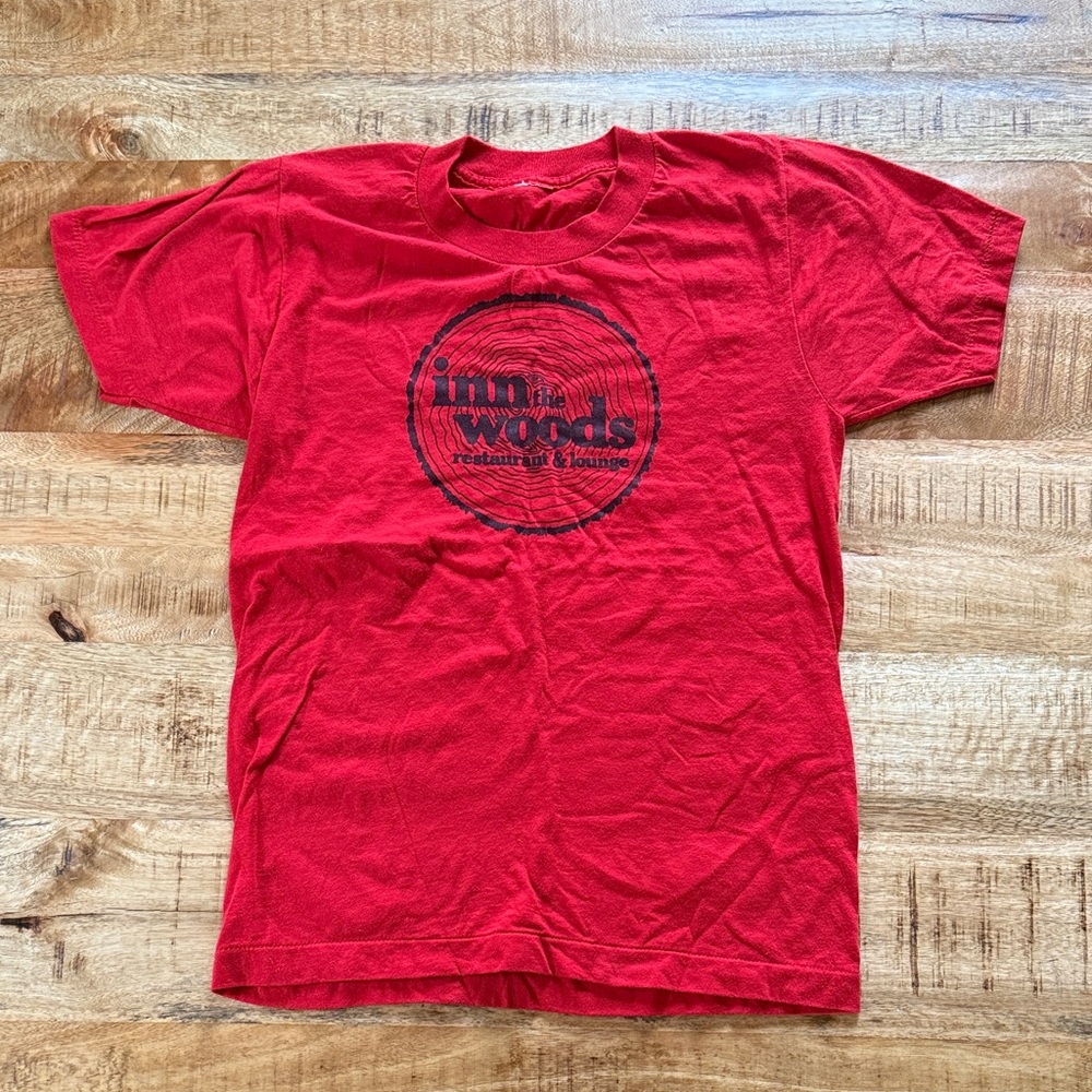 Vintage single stitch Ohio tshirt inn the woods 80s women’s small